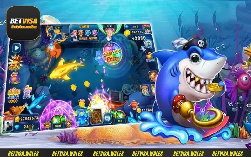 Sảnh game bắn cá được rất nhiều người chơi yêu thích 