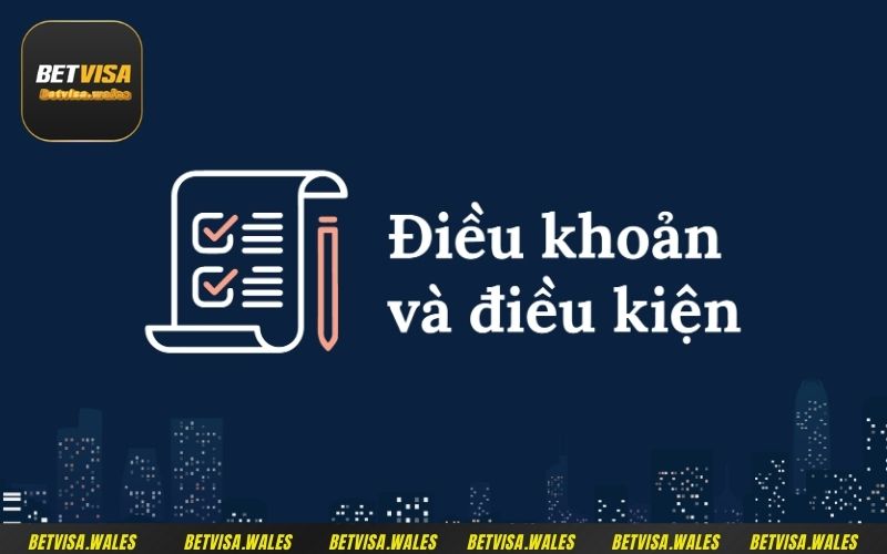 Điều khoản khi đăng ký thông tin cá nhân tại Betvisa