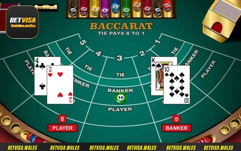 Baccarat BETVISA luật chơi giúp bạn nắm vững quy tắc và bắt đầu tham gia trò chơi 