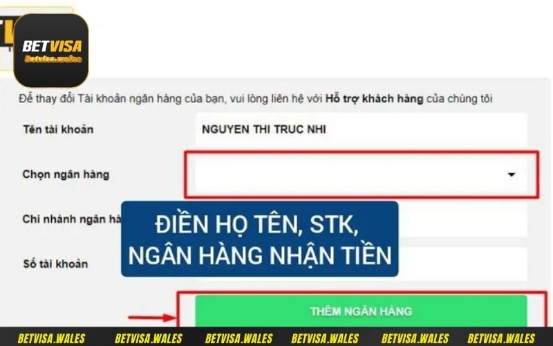 Quy trình rút tiền Betvisa rất dễ dàng và nhanh chóng